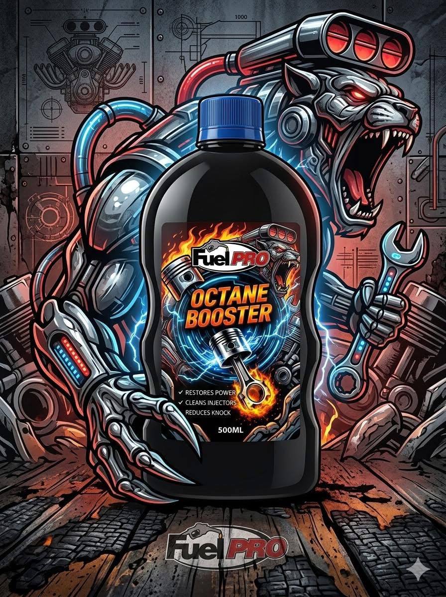FuelPro Octane Boost, Blue & Black Edition, 500ml bottle